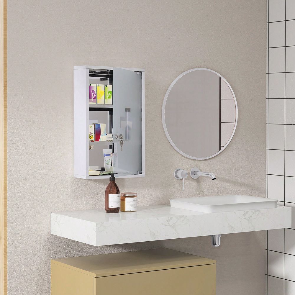 Wall Medicine Cabinet With Loc - Medicine Cabinet Lock review and price