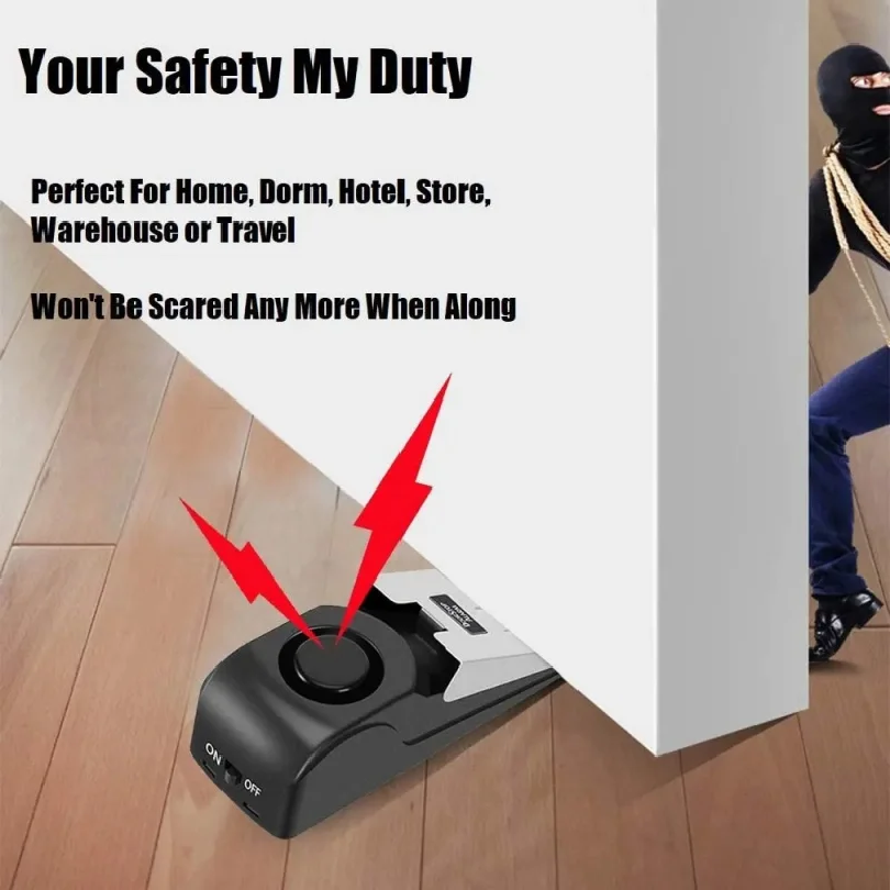 120db Wireless Door Stop Stopp - Door Stop Alarm review and price