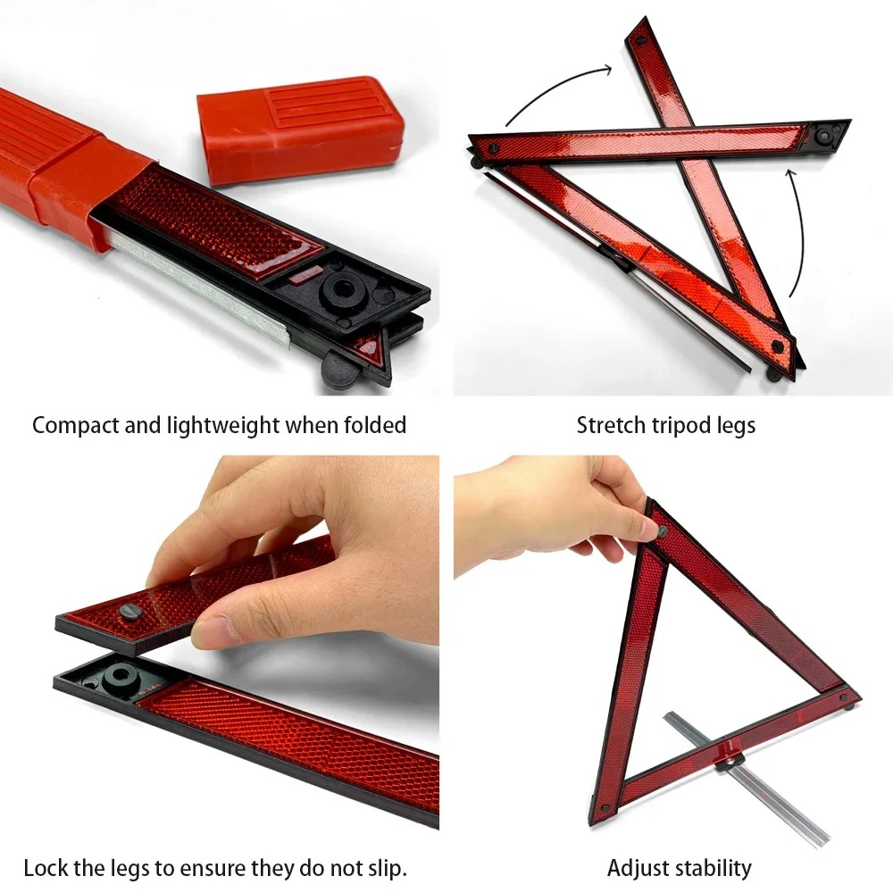 Car Tripod Folded Stop Sign Re - Emergency Exit Sign review and price