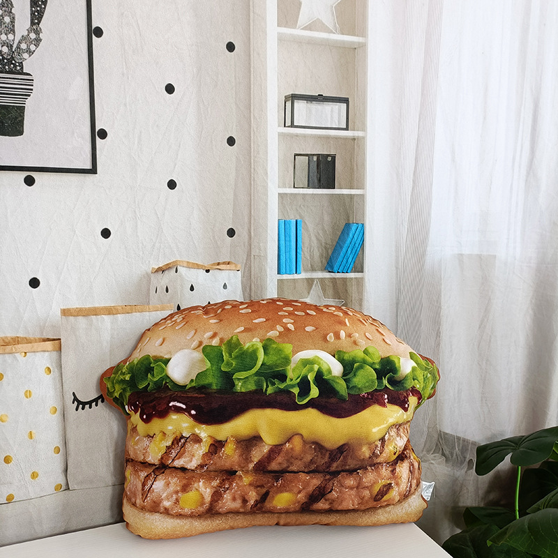 Lifelike Plush Hamburger Pillo - Fire Blanket Kitchen review and price