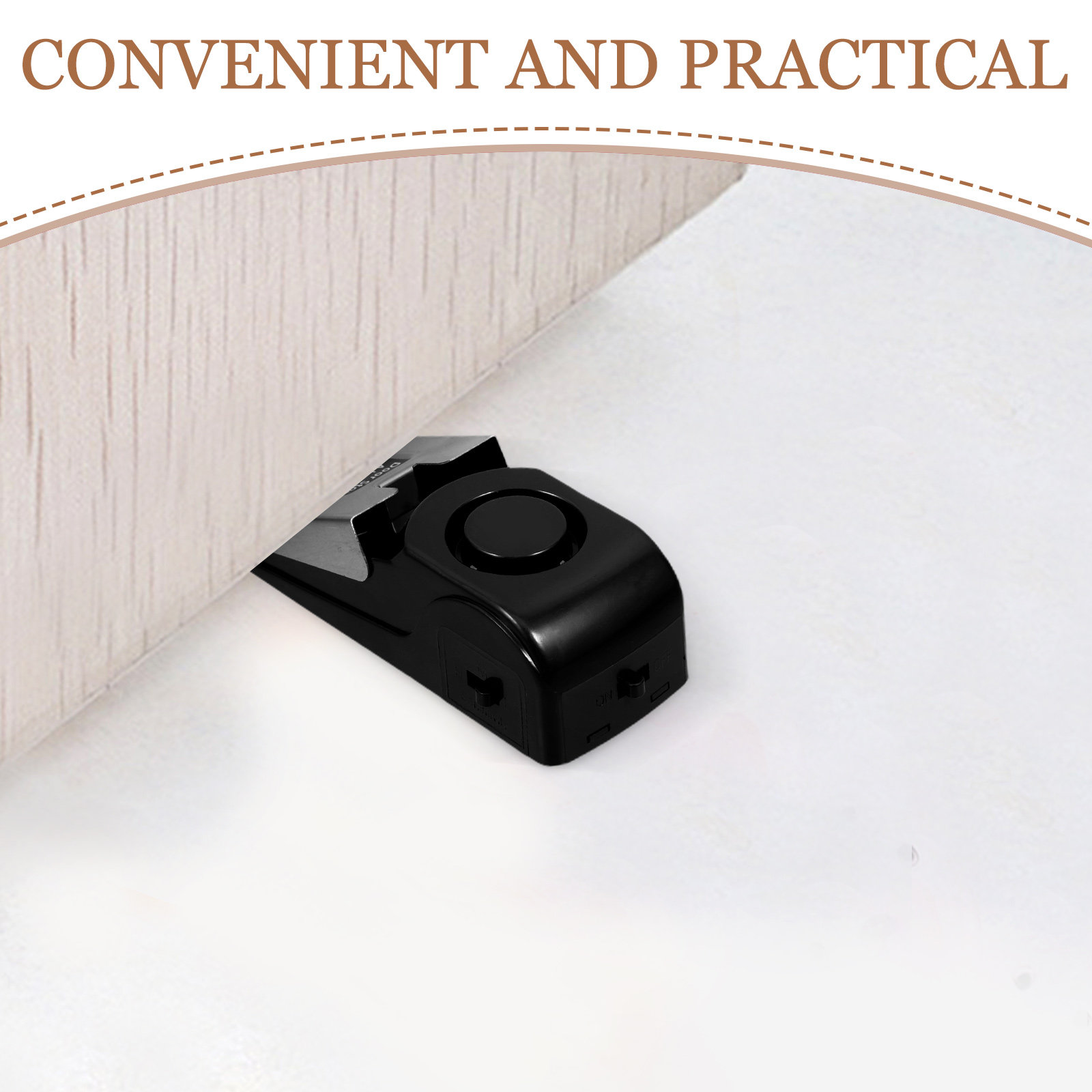 Door Stop Alarm 120Db Loud Tri - Door Stop Alarm review and price