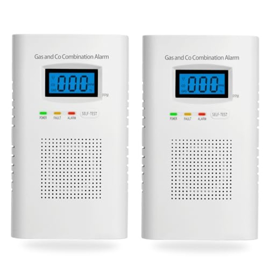 2 Pack Combination Gas and Car - Co Detector Plug review and price