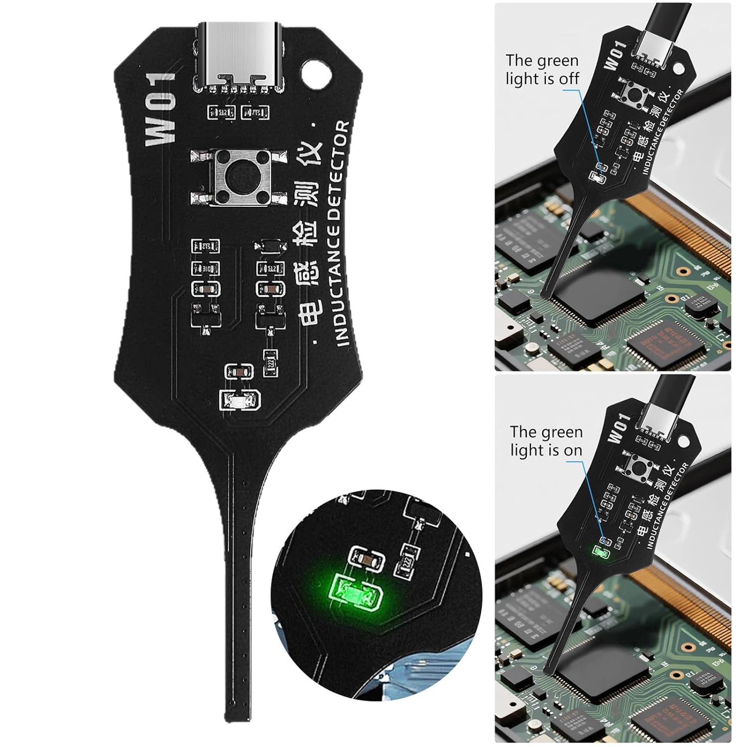 1PC W01 Motherboard Coil Teste - Co Detector Plug review and price