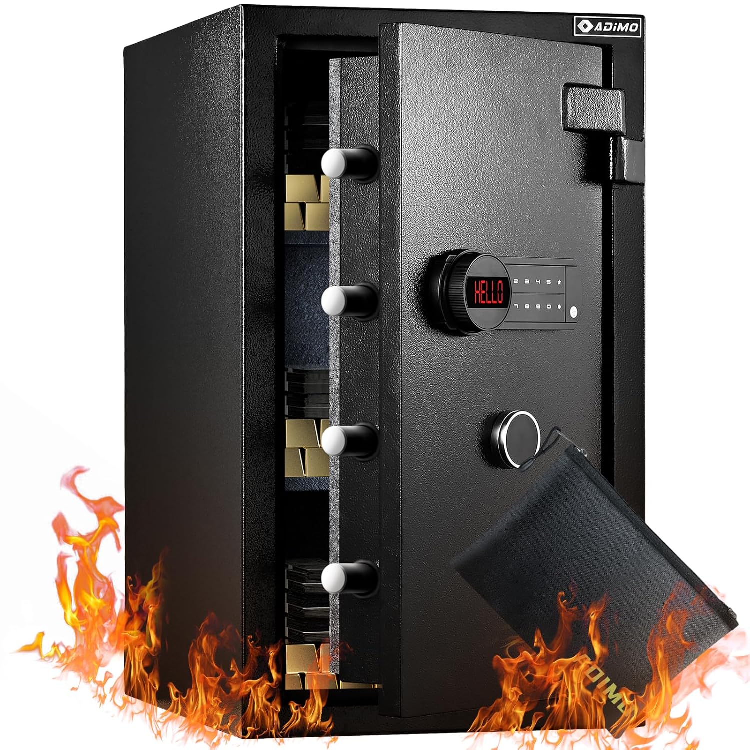 Heavy-Duty Fireproof Safe Box  - Fire Safe Document review and price