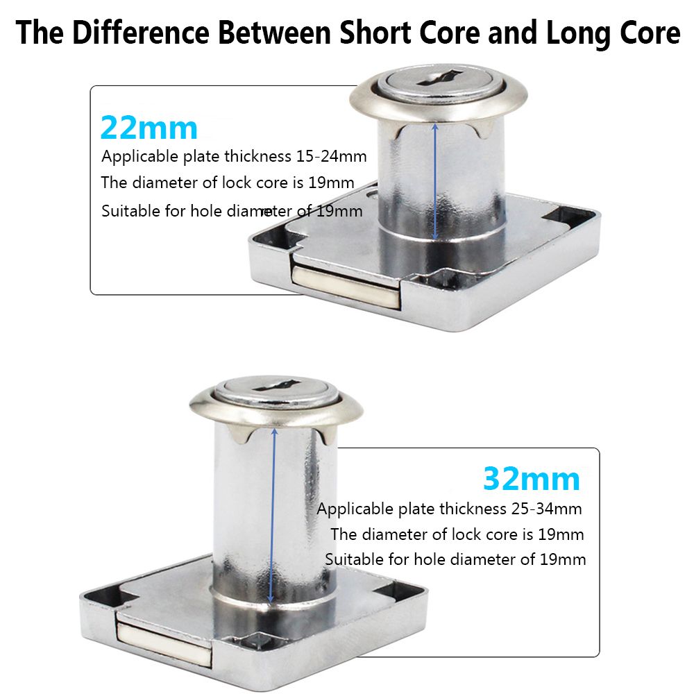 Office Burglarproof Zinc Alloy - Medicine Cabinet Lock review and price