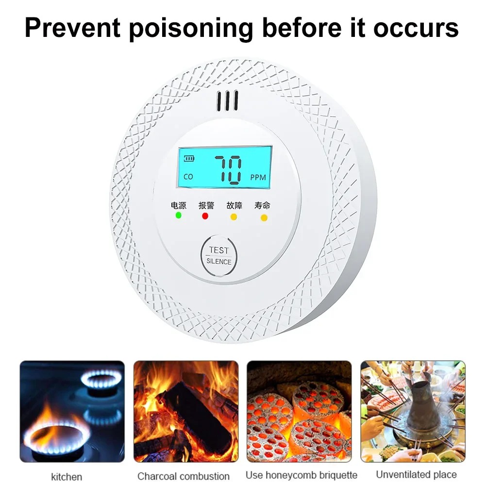 Carbon Monoxide Alarm Detector - Smoke Detector Interconnected review and price