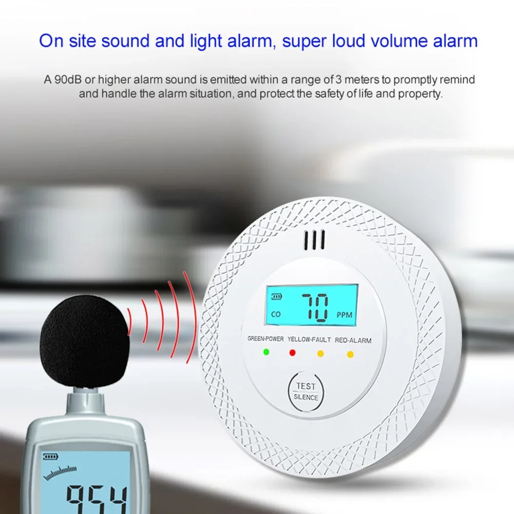 Carbon Monoxide Alarm Detector - Smoke Detector Interconnected review and price