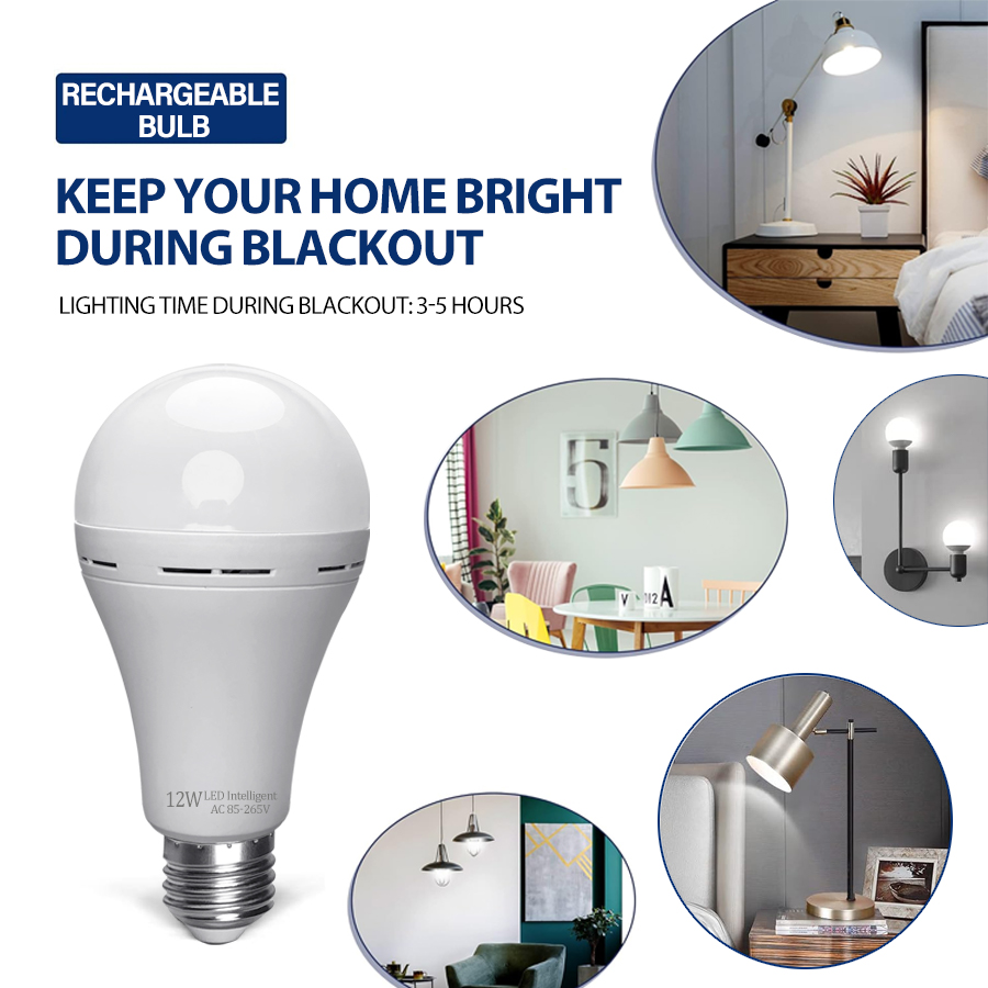 LED Rechargeable Light Bulb Hi - Power Outage Light review and price