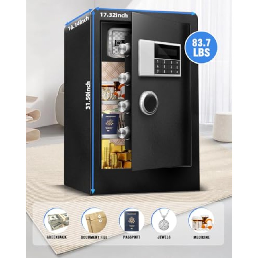 8.4 CuFt Heavy Duty Home Safe  - Lockbox Key Secure review and price