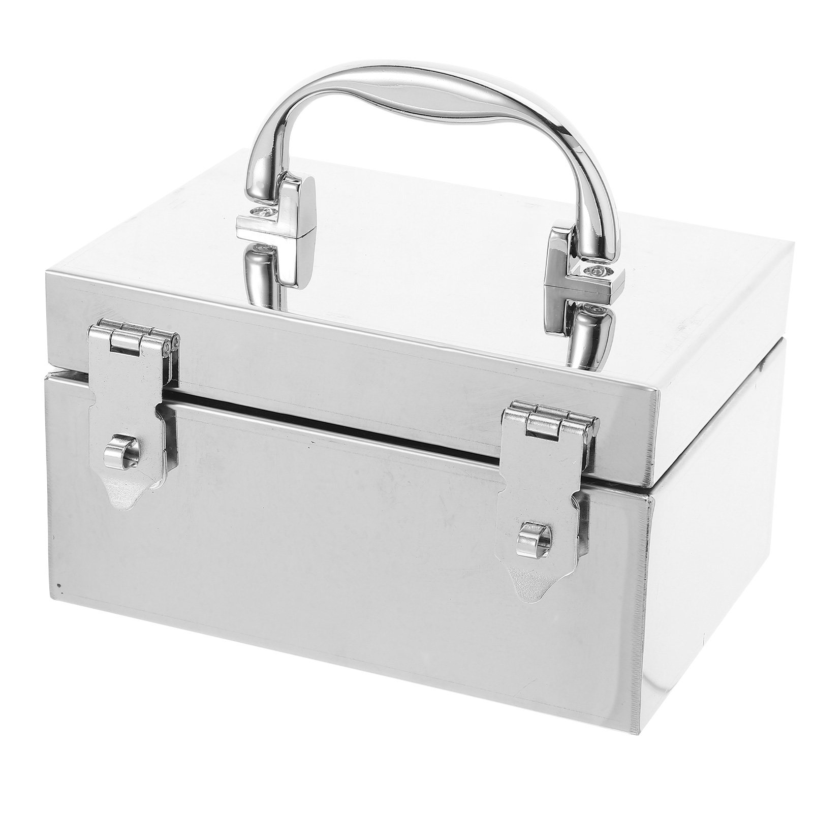 Lockable Stainless Steel Cash  - Lockbox Key Secure review and price