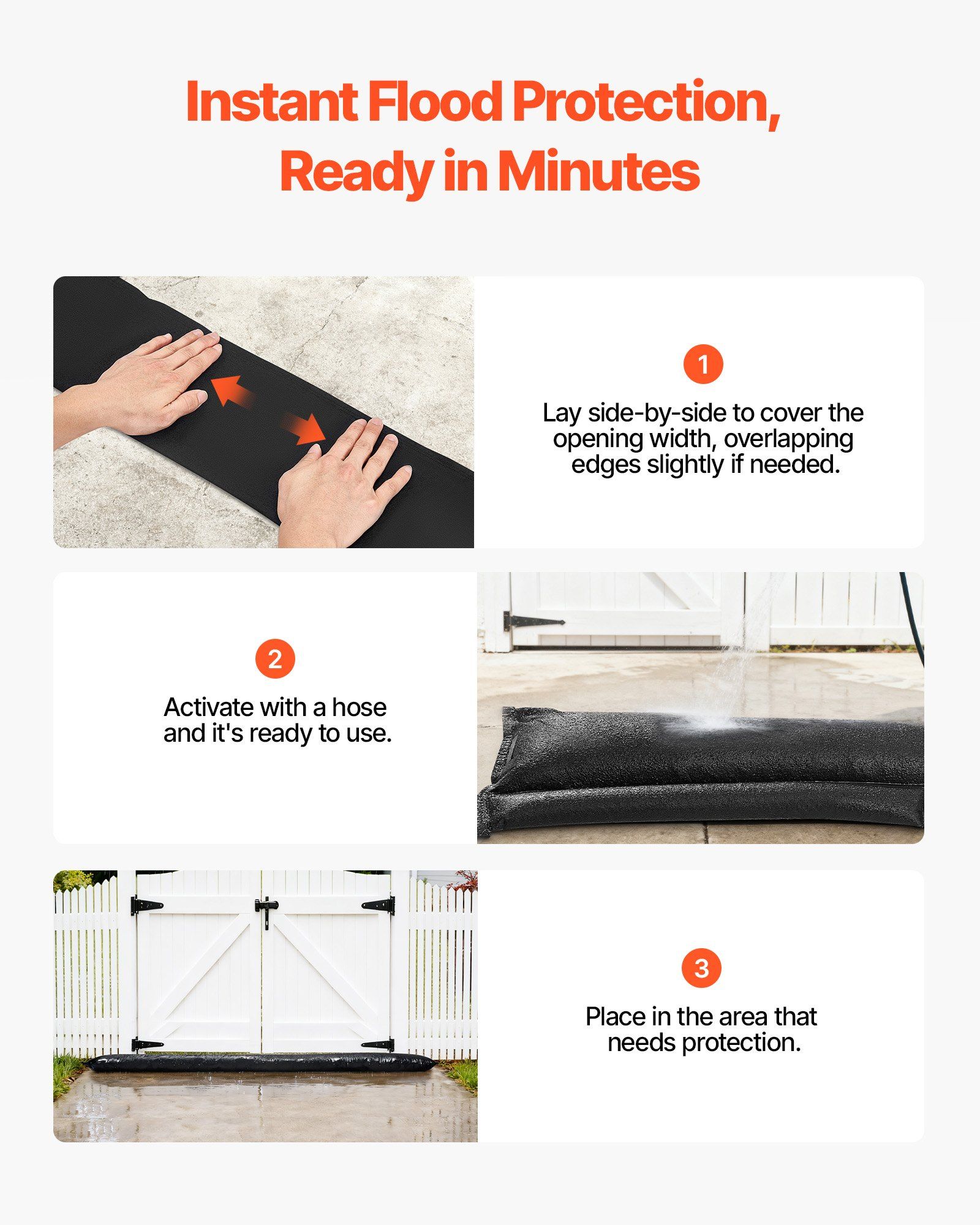 Flood Barrier, 8 Pack, 10 x 0. - Flood Barrier Bag review and price