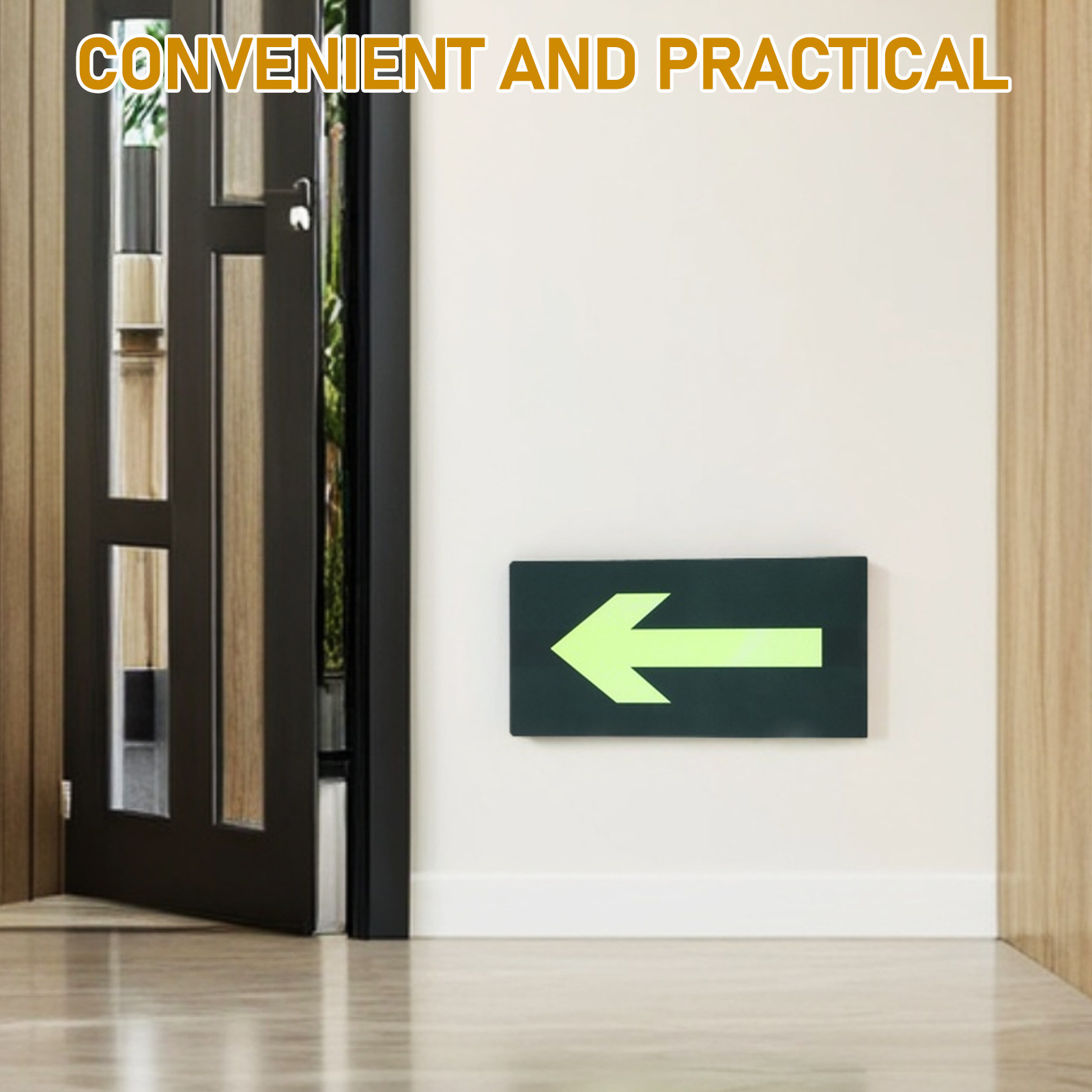 8Pcs Luminous Emergency Fire E - Emergency Exit Sign review and price