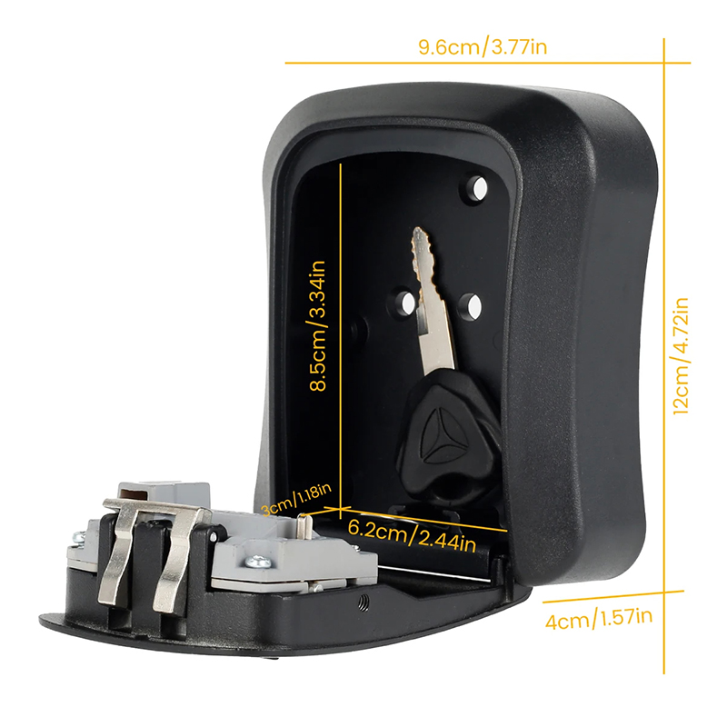 Wall Mount Key Storage Secret  - Lockbox Key Secure review and price