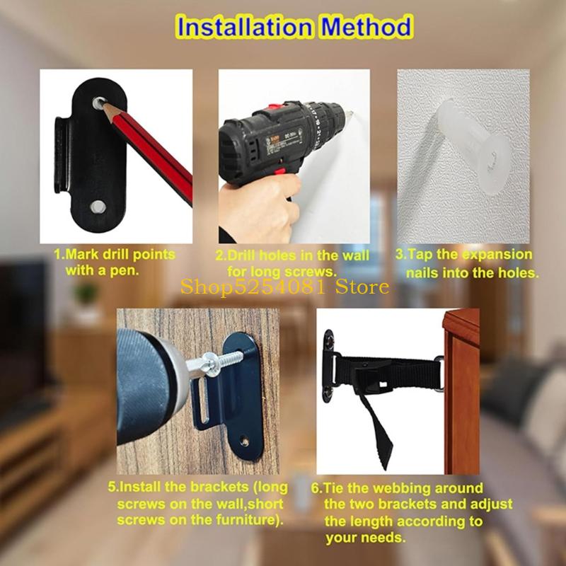 AXYC Anti Fall Stabilizing Str - Earthquake Anchor Strap review and price