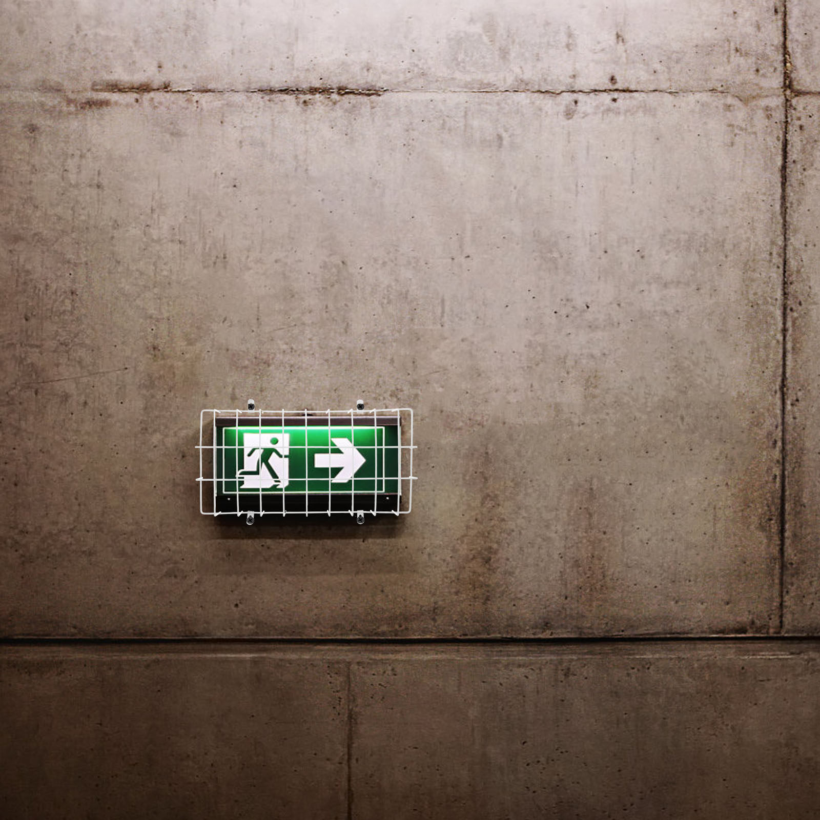 Heavy Duty Metal Exit Sign Pro - Emergency Exit Sign review and price