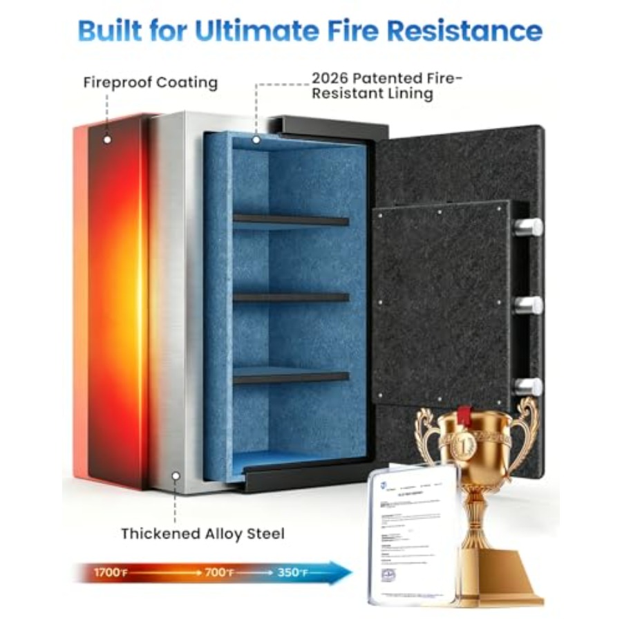 Home fireproof safe for docume - Fire Safe Document review and price