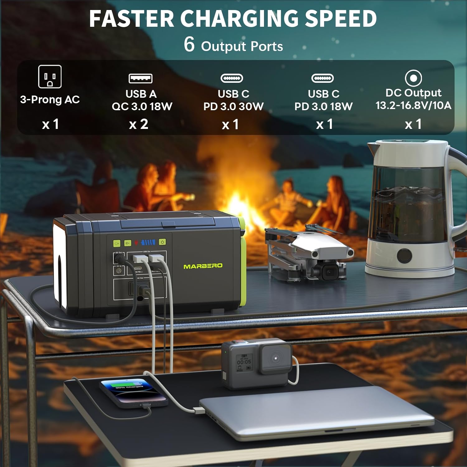118Wh Portable Power Station w - Power Outage Light review and price