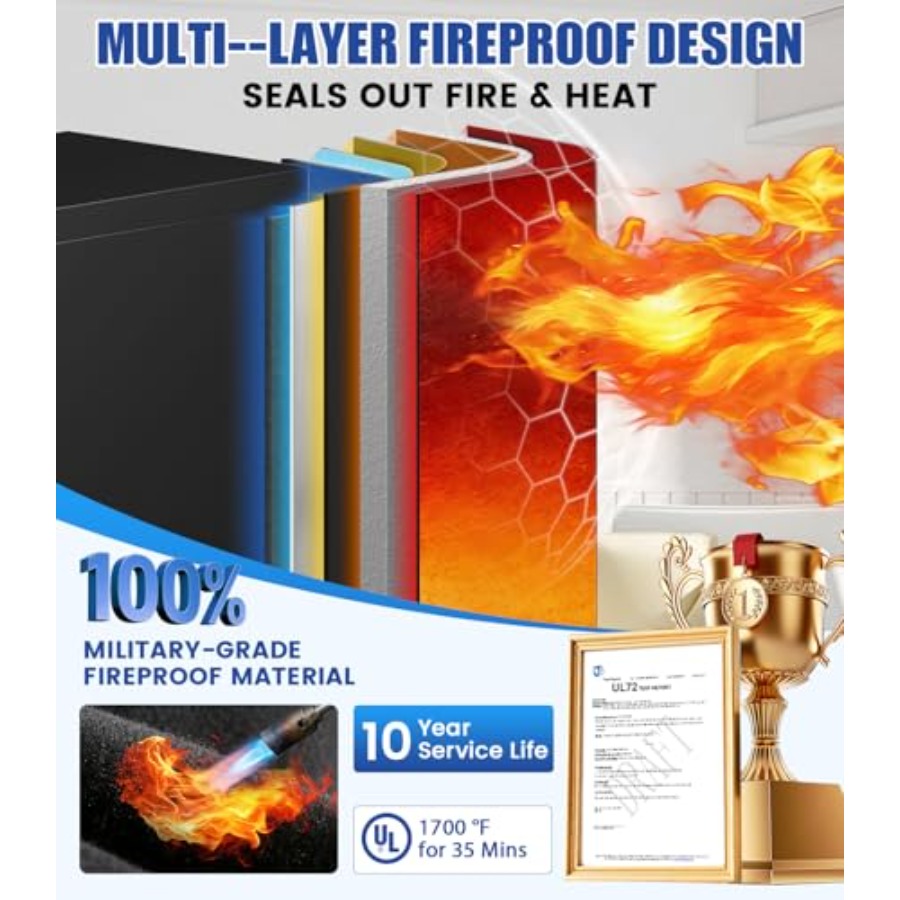 Heavy Duty Fireproof Safe for  - Fire Safe Document review and price