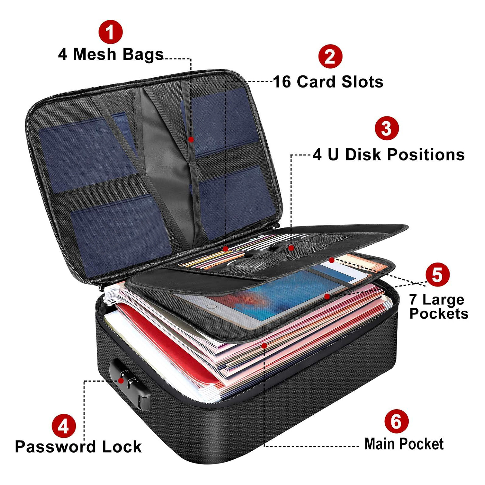 Fireproof Document Bag with Lo - Fire Safe Document review and price