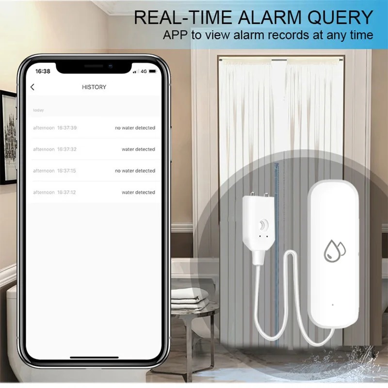 Smart Home Zigbee Water Leak D - Water Alarm Sensor review and price