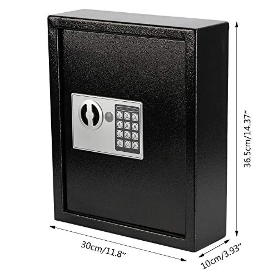 Wall mount electronic key cabi - Lockbox Key Secure review and price