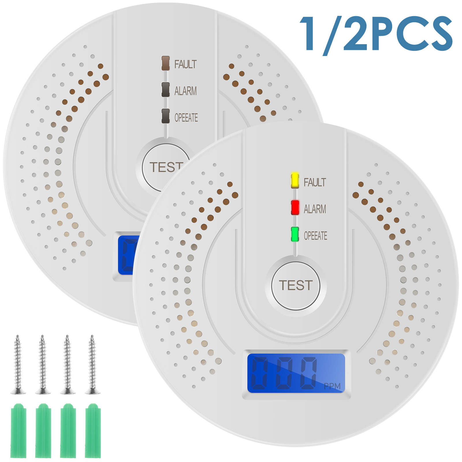 Independent CO Alarm Sensor Ca - Smoke Detector Interconnected review and price
